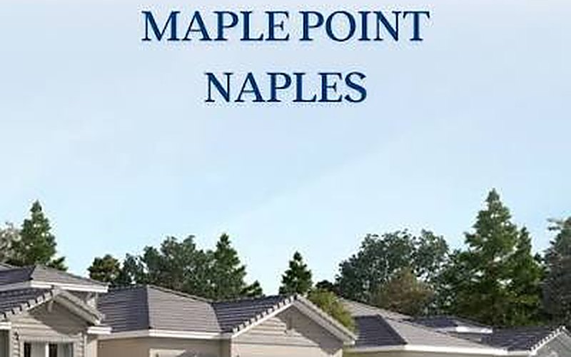 Maple Point entrance sign