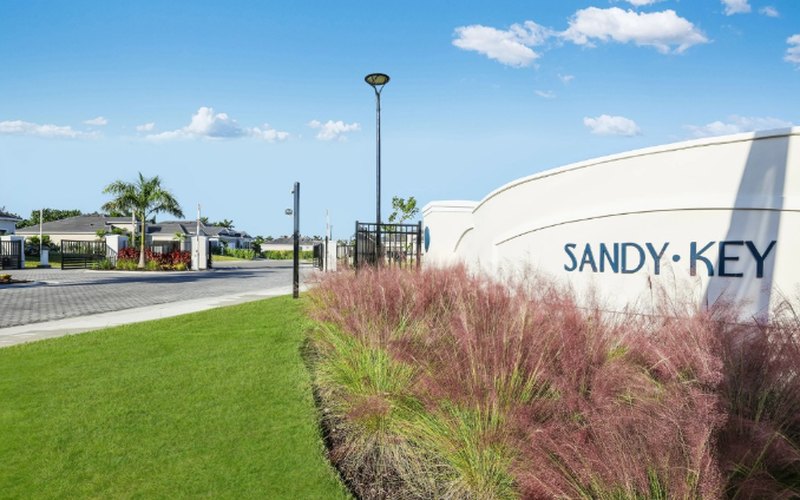 Sandy Key entrance sign
